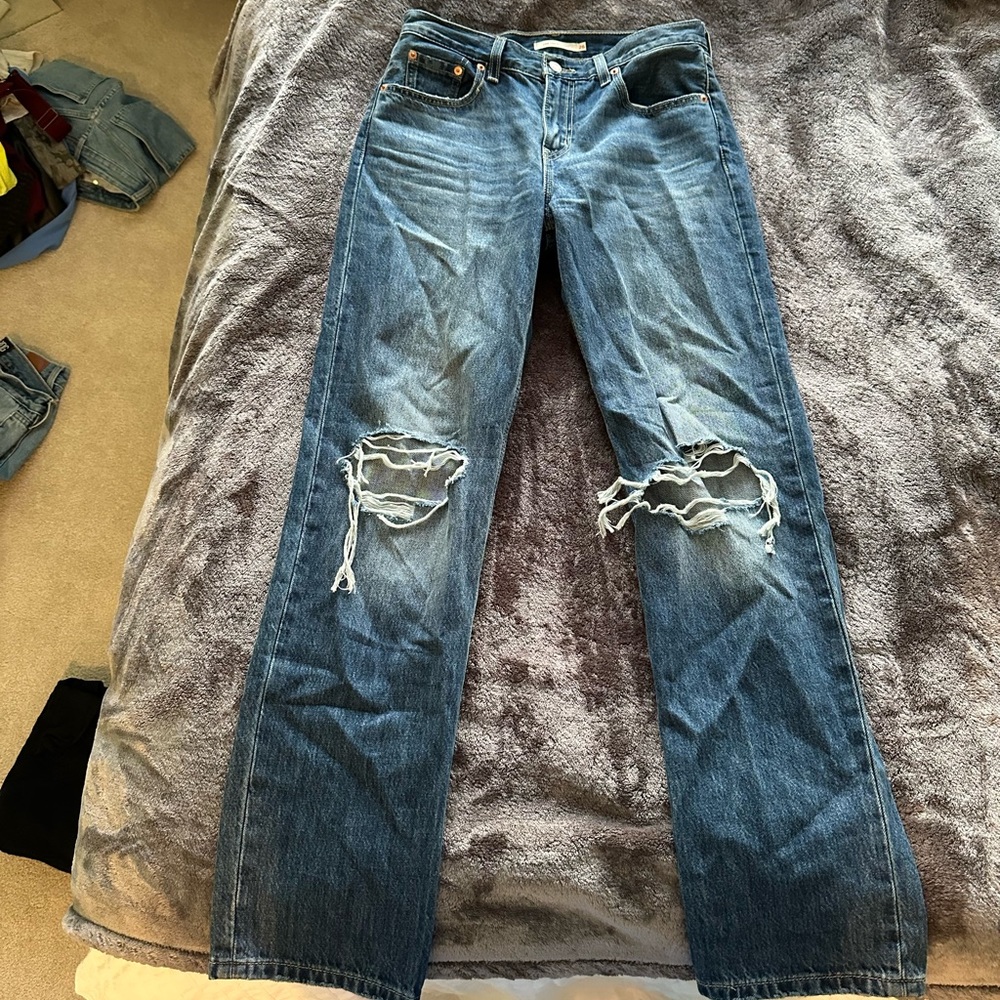 Levi’s Low-Pro Straight Jeans Size 26